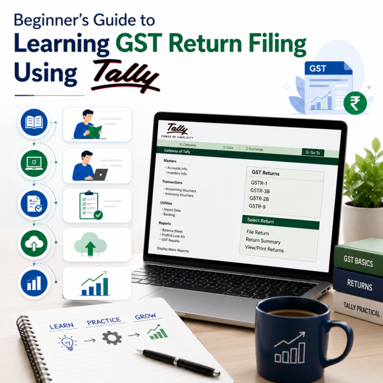Beginner’s Guide to Learning GST Return Filing Using Tally